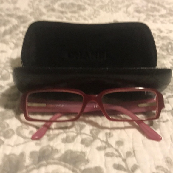 Chanel raspberry glasses   Put your own lenses - Picture 2 of 3